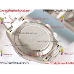 Rolex Daytona PPMF Blue Mother-of-Pearl Dial Silver Diamond Case 904L Oyster Bracelet Caliber 4130