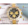 Rolex Daytona PPMF Black Mother-of-Pearl Dial Diamonds /Gold Case  904L/Gold Oyster Bracelet Caliber 4130