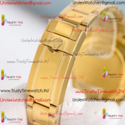 Rolex Daytona PPMF Green Mother-of-Pearl Dial Diamonds Gold Case Gold Oyster Bracelet Caliber 4130