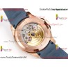 Patek Philippe Aquanaut 5261-001 VVF gray-blue dial rose gold case gray-blue rubber strap caliber 9015