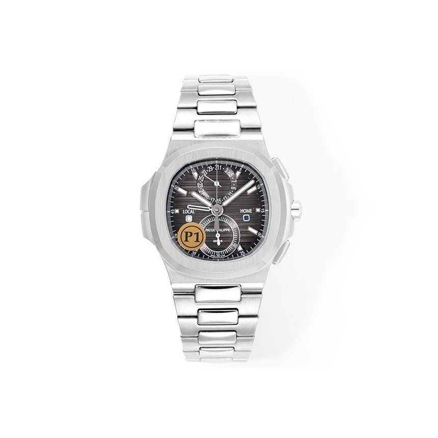 Nautilus 5990 SS PF 1:1 Best Edition Grey Dial on SS Bracelet Super Clone A28-520