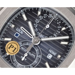 NAUTILUS 5990 SS PF 1:1 BEST EDITION BLUE DIAL ON SS BRACELET SUPER CLONE A28-520